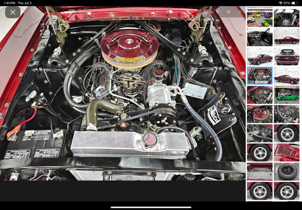 1965 K-Code Mustang